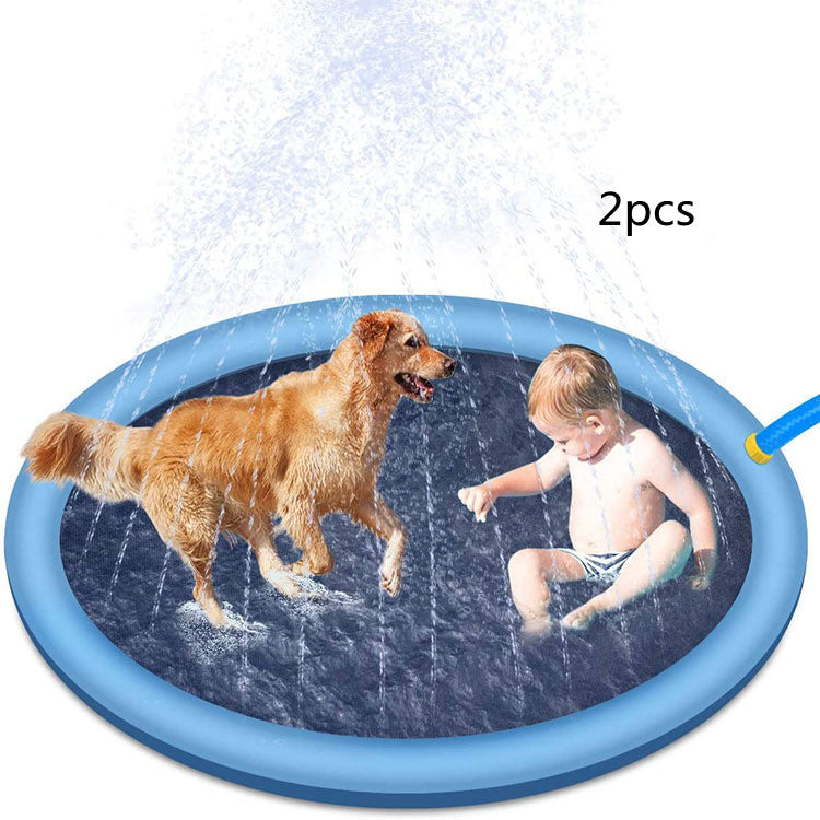 Non-Slip Splash Pad For Kids And Pet Dog