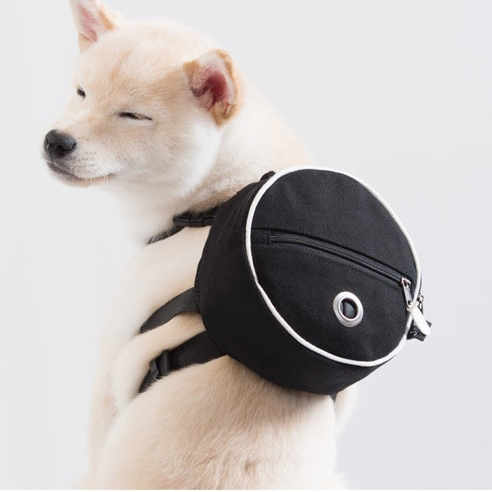 Oxford Cloth Drum Backpack Small Dog