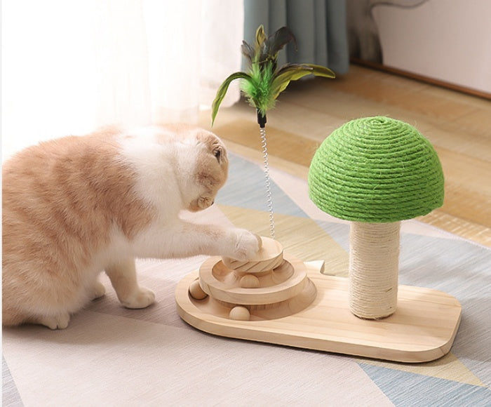 Pet Cat Tree Toys Cat Scratch Post Pet Furniture