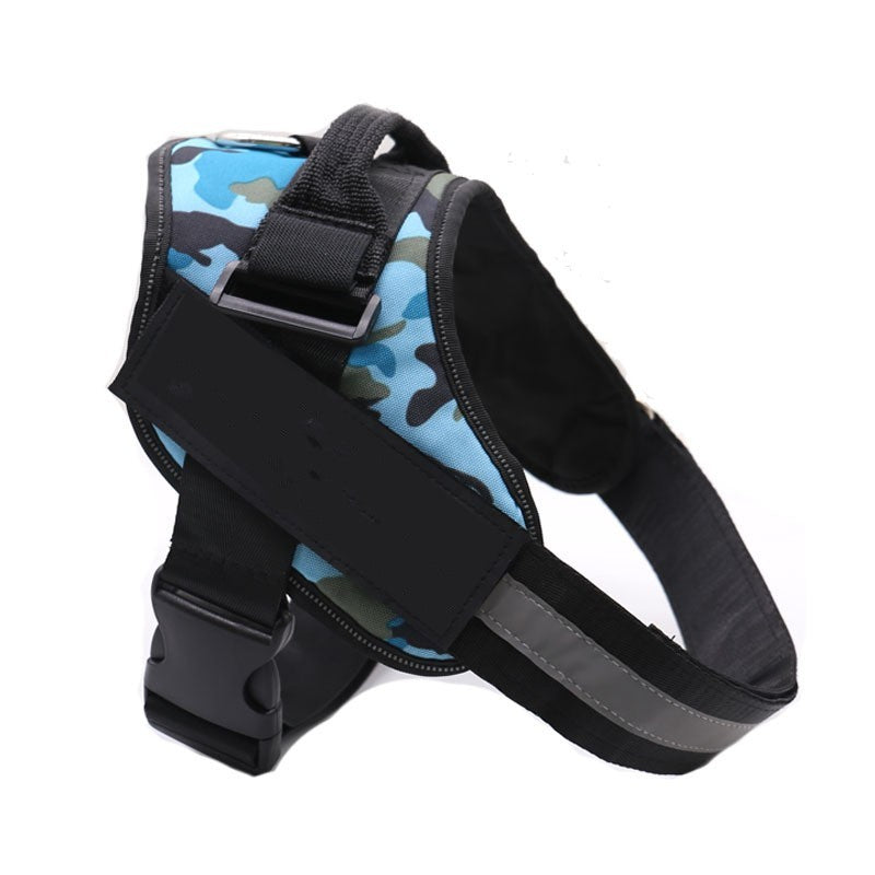 Personalized Reflective Breathable Adjustable Pet Harness Vest