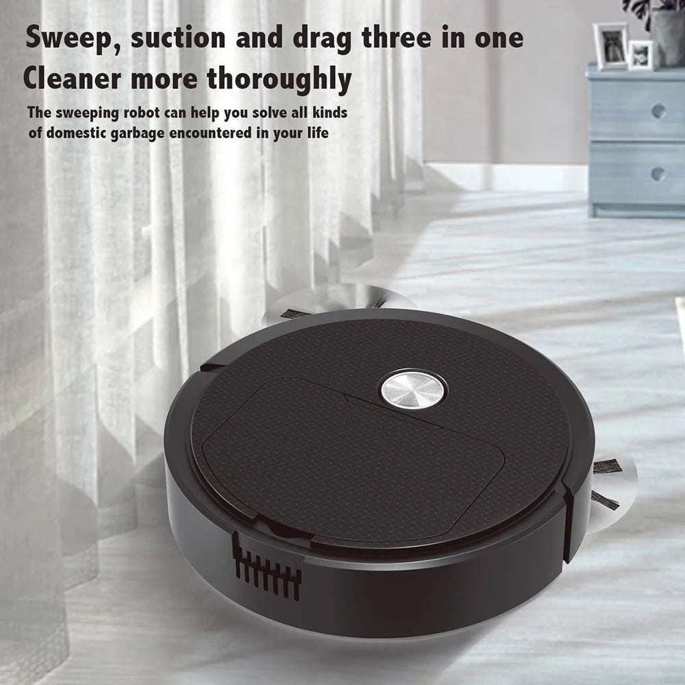 3 In 1 Smart Sweeping Robot For Home Use, Pet Hair Cleaner