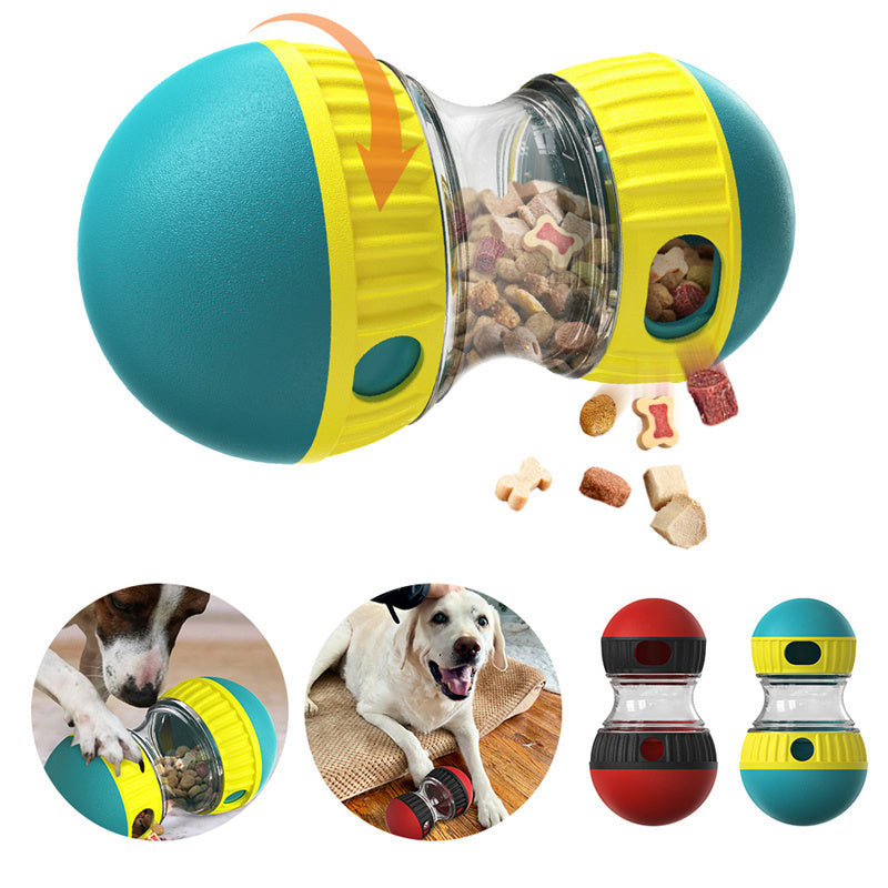 Food Dispensing Dog Toy Tumbler Leaky Food Ball Puzzle Toys