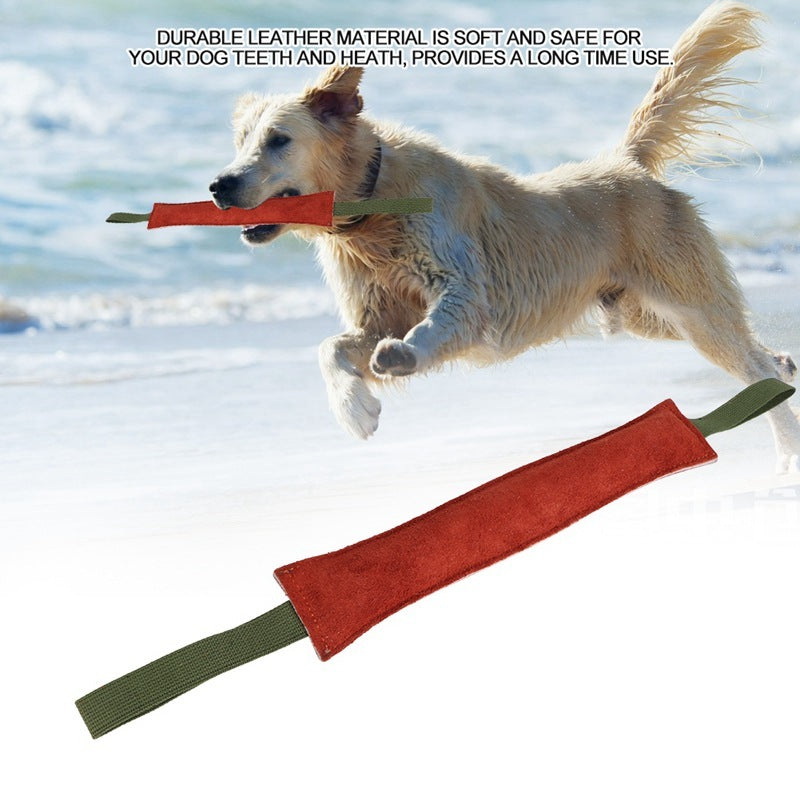 Dog Biting Stick Training Stick Biting Cowhide Biting Stick