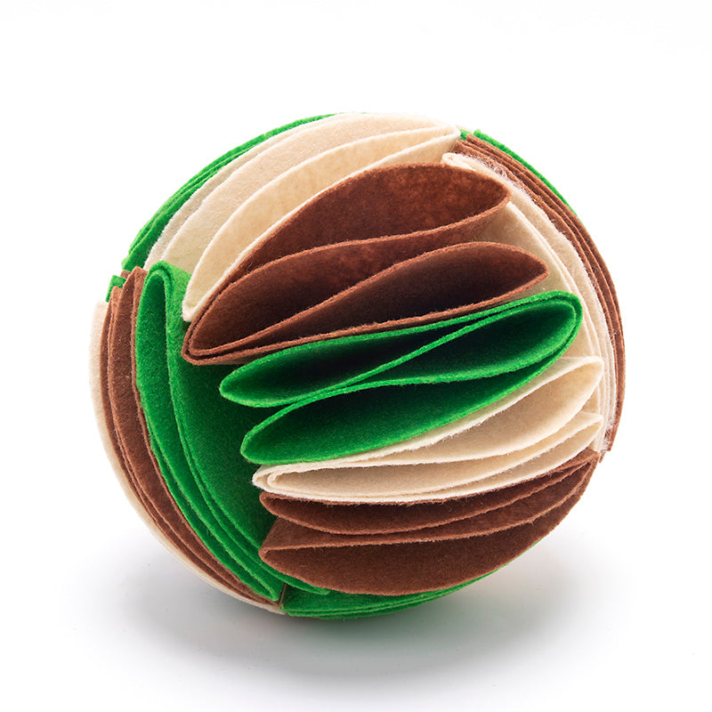 Foldable Dog Snuffle Ball Dog Training Toys Increase IQ